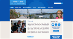 Desktop Screenshot of judydarcy.ca